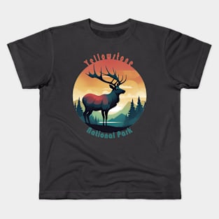 Yellowstone National Park T-shirt Kids T-Shirt